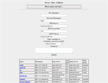 Tablet Screenshot of maildata.reisekaefer.de